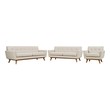 small red sectional Modway Furniture Sofas and Armchairs Beige