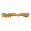 black sectional sofa Modway Furniture Sofas and Armchairs Citrus