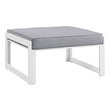 cool storage bench Modway Furniture Sofa Sectionals White Gray