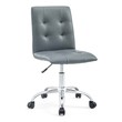 chair back parts Modway Furniture Office Chairs Gray