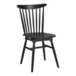 gray dining chairs with black legs Modway Furniture Dining Chairs Black
