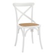 beige dining chairs with gold legs Modway Furniture Dining Chairs White