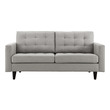 good quality leather sectionals Modway Furniture Sofas and Armchairs Light Gray