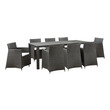 dining set for sale Modway Furniture Bar and Dining Brown White