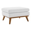 ottoman stool outdoor Modway Furniture Sofas and Armchairs White