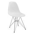 dining set Modway Furniture Dining Chairs White