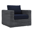 swivel armchair covers Modway Furniture Sofa Sectionals Canvas Navy