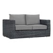 sleeper sectional with storage chaise Modway Furniture Sofa Sectionals Canvas Gray