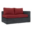 mid century modern sofa and loveseat Modway Furniture Sofa Sectionals Canvas Red