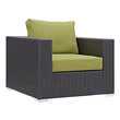 black decorative chair Modway Furniture Sofa Sectionals Espresso Peridot
