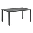 kitchen table grey Modway Furniture Bar and Dining Dining Room Tables Chocolate