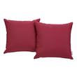 outdoor seat cushion and back Modway Furniture Sofa Sectionals Red