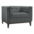 living accent chairs Modway Furniture Sofas and Armchairs Chairs Gray