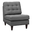 furnitures chairs Modway Furniture Lounge Chairs and Chaises Gray