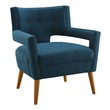 red velvet lounge chair Modway Furniture Sofas and Armchairs Azure