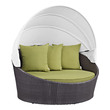 wicker furniture outside Modway Furniture Daybeds and Lounges Espresso Peridot
