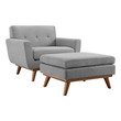 off white arm chairs Modway Furniture Sofas and Armchairs Expectation Gray