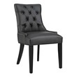 velvet cream dining chairs Modway Furniture Dining Chairs Black