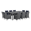 folding table and chairs near me Modway Furniture Bar and Dining Canvas Navy