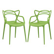fabric covered dining chairs Modway Furniture Dining Chairs Green