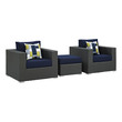 l shaped leather sectional sofa Modway Furniture Sofa Sectionals Canvas Navy