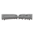 mid modern century couch Modway Furniture Sofas and Armchairs Light Gray