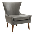 accent egg chair Modway Furniture Sofas and Armchairs Gray