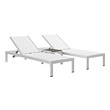 Modway Furniture Outdoor Lounge and Lounge Sets, black, ,ebony, Silver,White,snow, 