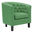 velvet accent chair blue Modway Furniture Sofas and Armchairs Kelly Green