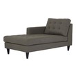 large leather sectional modern Modway Furniture Sofas and Armchairs Granite