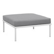 blue bench with storage Modway Furniture Sofa Sectionals White Gray