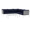 corner sofa sets for garden Modway Furniture Sofa Sectionals White Navy