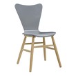 gray table and chairs set Modway Furniture Dining Chairs Gray