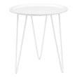 metal sofa table Modway Furniture Tables Accent Tables White