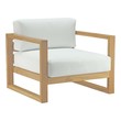 century chair Modway Furniture Daybeds and Lounges Natural White