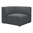 gray leather sofa and loveseat Modway Furniture Sofas and Armchairs Gray