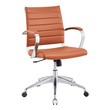 office chair with stool Modway Furniture Office Chairs Office Chairs Terracotta