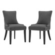 ikea upholstered dining chairs Modway Furniture Dining Chairs Gray
