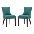 black and grey dining set Modway Furniture Dining Chairs Teal