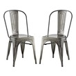 ikea dining room table and chairs Modway Furniture Dining Chairs Gunmetal