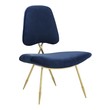 teal patterned armchair Modway Furniture Lounge Chairs and Chaises Navy