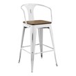 used stools for sale Modway Furniture Bar and Counter Stools White
