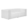 couch circle Modway Furniture Sofas and Armchairs White
