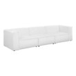 huge couch Modway Furniture Sofas and Armchairs White
