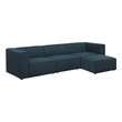 sleeper sectional with storage Modway Furniture Sofas and Armchairs Blue