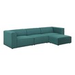 sleeper sectional sofa with storage Modway Furniture Sofas and Armchairs Teal