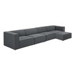 right sectional sofa Modway Furniture Sofas and Armchairs Gray