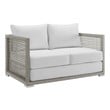 white convertible sofa Modway Furniture Sofa Sectionals Gray White