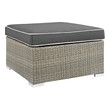 black wood bench with storage Modway Furniture Sofa Sectionals Light Gray Charcoal