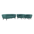 giant sofa bed Modway Furniture Sofas and Armchairs Teal